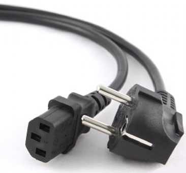 Кабель питания ЦМО [ R-10-Cord-C13-S-3 ] (IEC 60320 C13/EU-Schuko, 10А/250В 3 м)